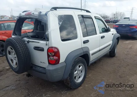 2007 Jeep Liberty Sport z USA, uszkodzony, nr VIN 1J4GL48K87W547599